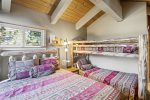 Loft queen and bunk bed
